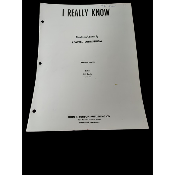 Bundle of sheet music and a music book - Picture 4 of 5